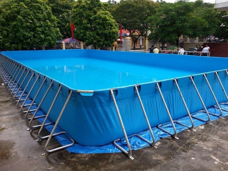 Bể bơi trường học bằng bạt