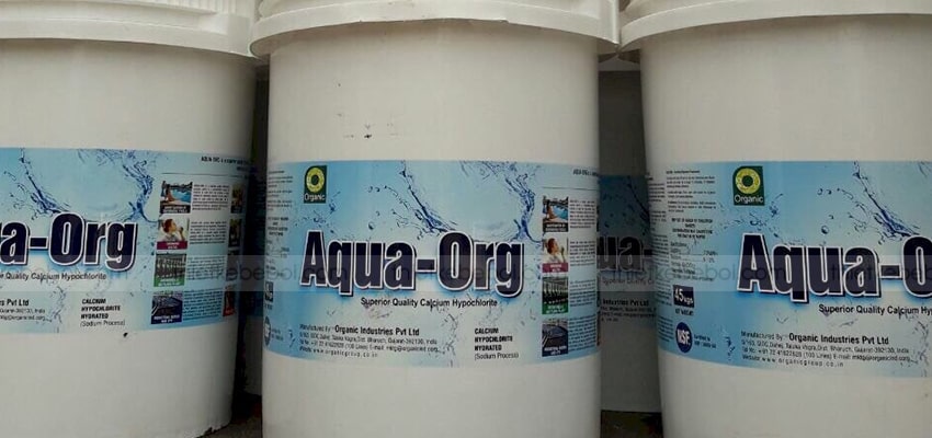 Lưu ý khi sử dụng chlorine aqua org 25kg