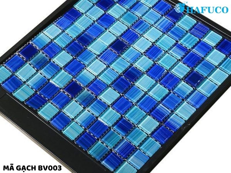 Mẫu gạch mosaic bể bơi BV003