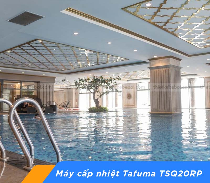 Ứng dụng máy cấp nhiệt bể bơi Tafuma TSQ20RP