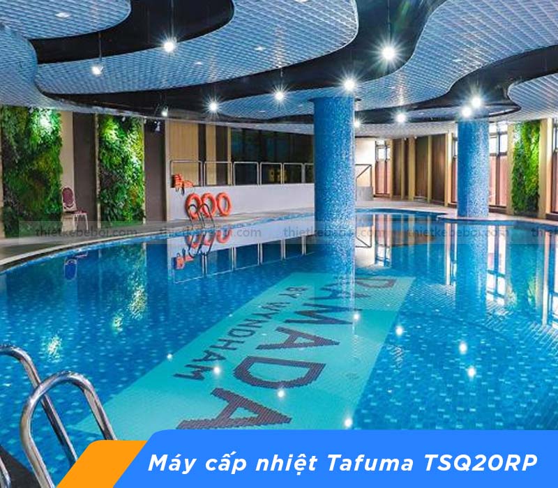 Ứng dụng máy cấp nhiệt bể bơi Tafuma TSQ20RP