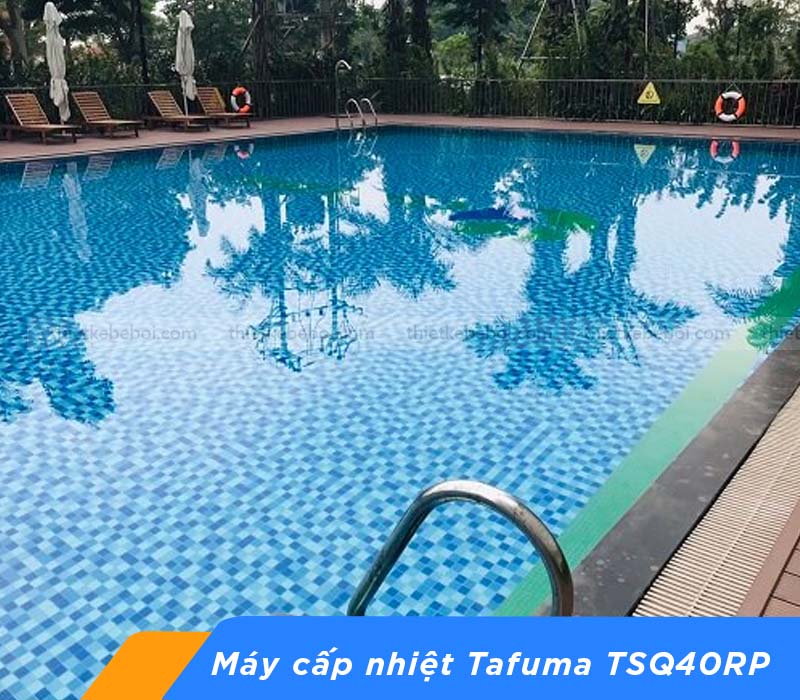 Ứng dụng máy cấp nhiệt bể bơi Tafuma TSQ40RP