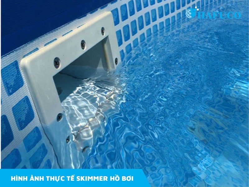 Ứng dụng skimmer bể bơi