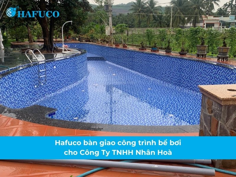 Công trình bể bơi Công ty TNHH Nhân Hòa