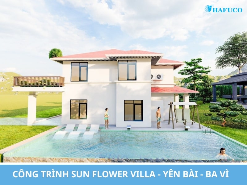 Công trình Sun Flower Villa – Yên Bài – Ba Vì