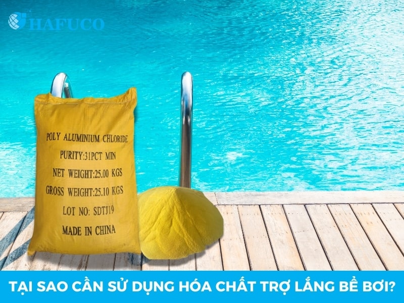 Hóa chất trợ lắng bể bơi