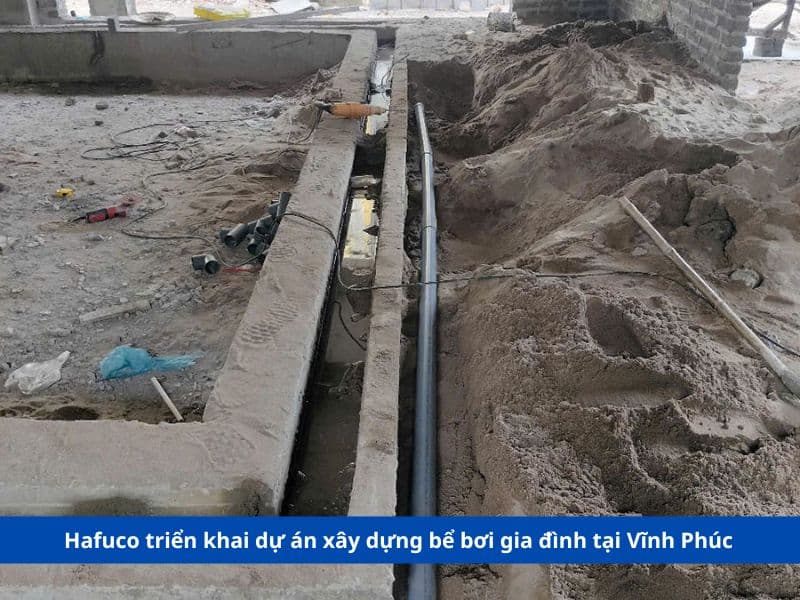dự án xây dựng bể bơi gia đình