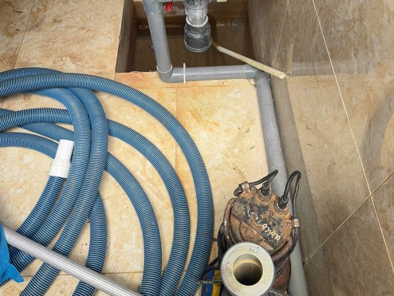 công trình bảo trì bể bơi tại Bắc Giang
