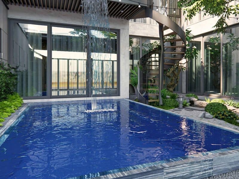 công trình bể bơi tại Thanh Hóa