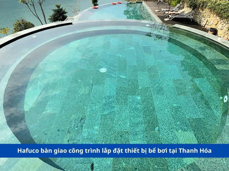 công trình lắp đặt thiết bị bể bơi tại Thanh Hóa