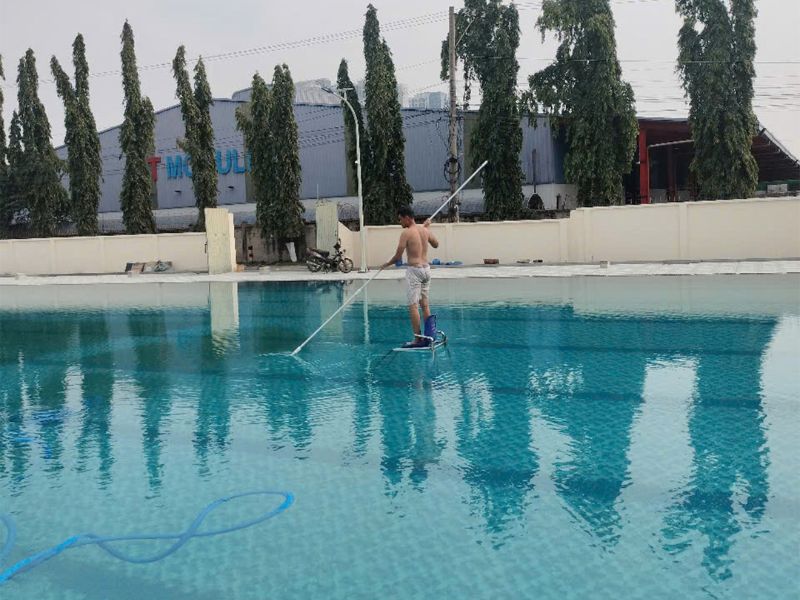 dự án xử lý nước bể bơi tại Cao Bằng