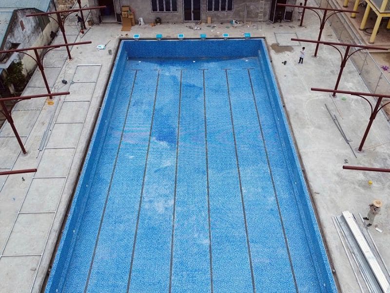 Hafuco hoàn thiện xây dựng công trình bể bơi tại Hà Đông