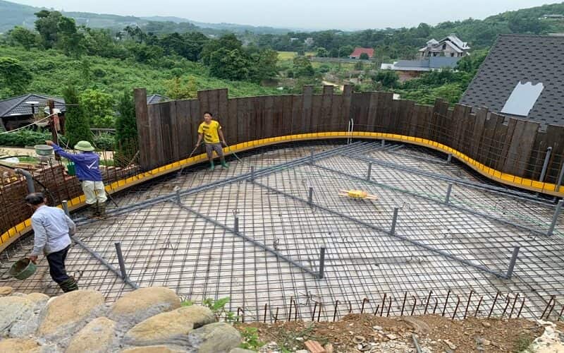 Biện pháp thi công bể bơi
