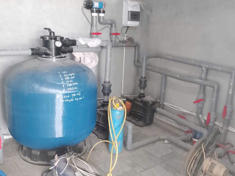 Hafuco bàn giao công trình bể bơi Khánh Hòa