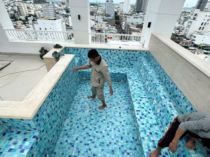 Hafuco bàn giao công trình bể sục gia đình tại Hưng Yên
