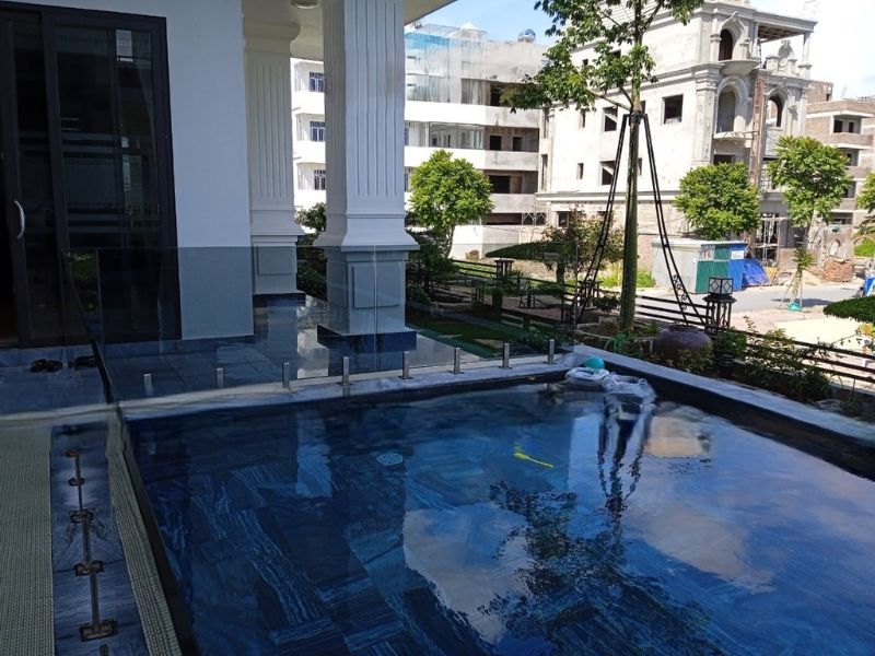 Hafuco bàn giao công trình thi công bể bơi biệt thự tại Sơn La