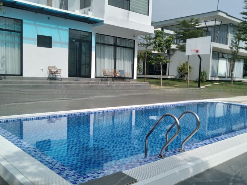 Hafuco bàn giao công trình thi công bể bơi biệt thự tại Tỉnh Điện Biên