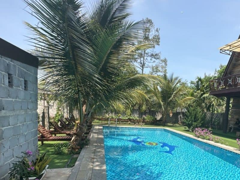 Hafuco bàn giao công trình thi công bể bơi gia đình tại Đắk Lắk