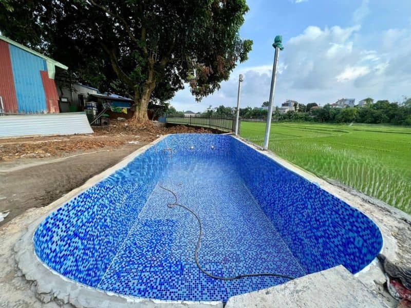 Hafuco bàn giao công trình thi công bể bơi ngoài trời tại Tuyên Quang
