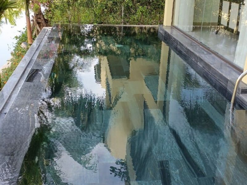 Hafuco bàn giao công trình thi công bể bơi tại Casamia Hội An