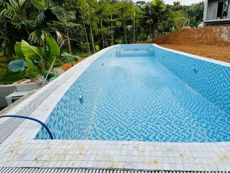 Hafuco bàn giao công trình thi công bể bơi tại Thái Nguyên