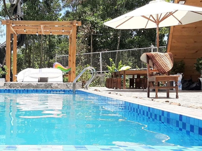 Hafuco bàn giao công trình thi công bể bơi tại xã Bảo Lâm, Cao Bằng