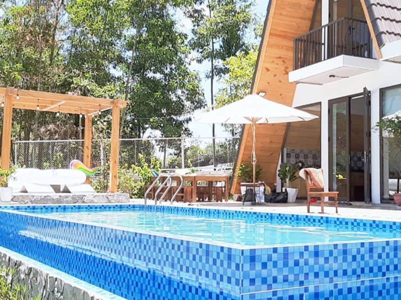 Hafuco bàn giao công trình thi công bể bơi tại xã Bảo Lâm, Cao Bằng