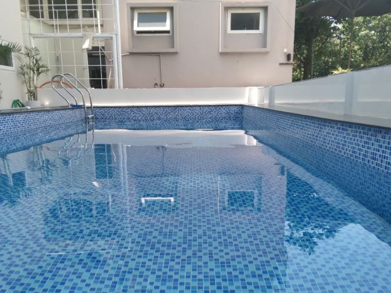 Hafuco bàn giao công trình thi công bể bơi tại Xanh Villa, Hà Nội