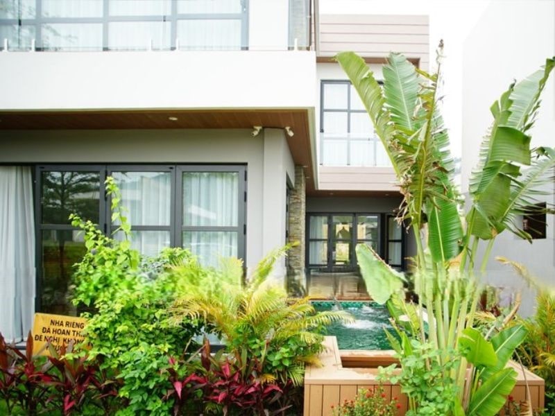 Hafuco bàn giao công trình thi công bể bơi cho chị Bích tại Đại Lải, Phú Thọ