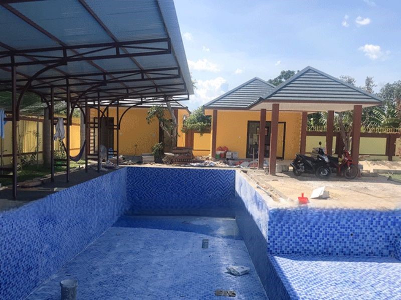 Hafuco bàn giao công trình thi công bể bơi tại phường Châu Đốc, Tỉnh An Giang