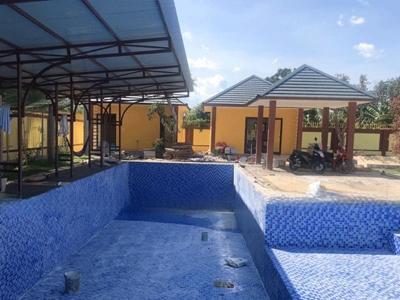 Hafuco bàn giao công trình thi công bể bơi tại phường Châu Đốc, Tỉnh An Giang