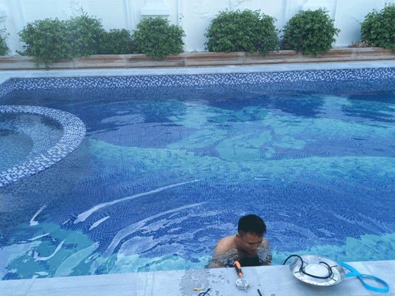 Hafuco bàn giao công trình thi công bể bơi tại xã Ninh Giang, tỉnh Ninh Bình