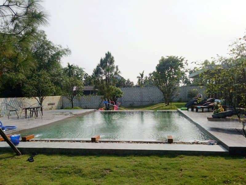 Hafuco bàn giao công trình thi công bể bơi tại phường Vỹ Dạ, Huế