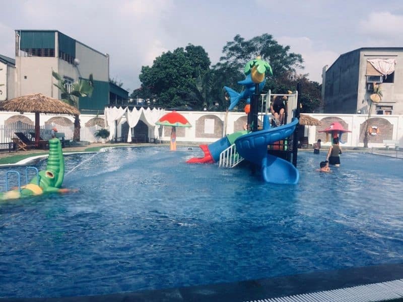 Hafuco bàn giao công trình thi công bể bơi tại xã Bảo Ái, Lào Cai