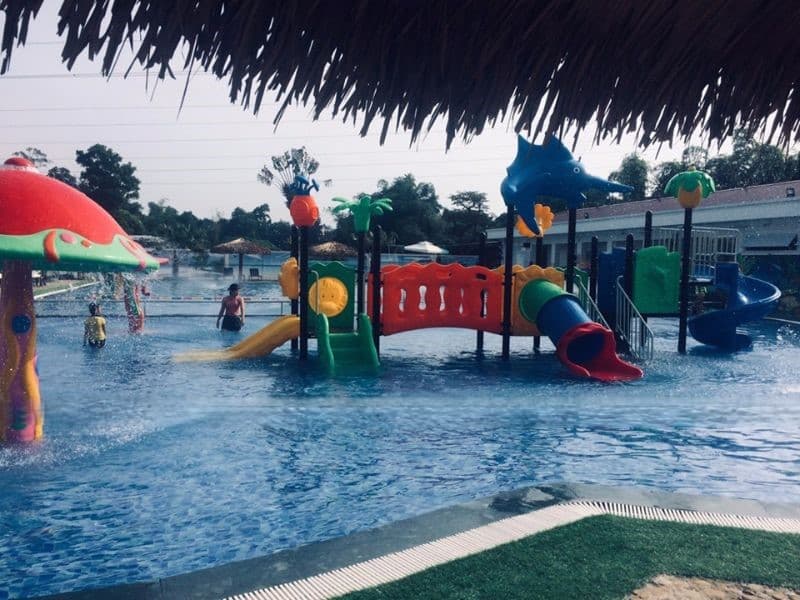 Hafuco bàn giao công trình thi công bể bơi tại xã Bảo Ái, Lào Cai