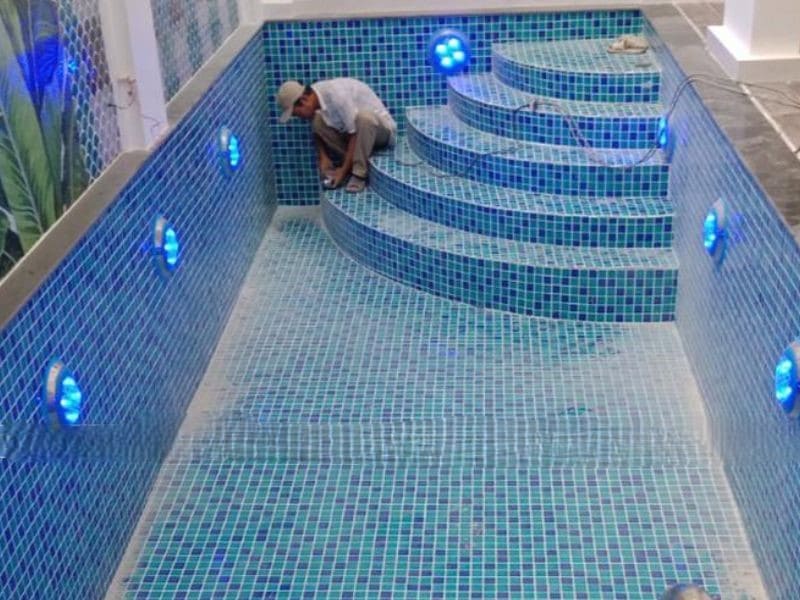 Hafuco bàn giao công trình thi công bể bơi tại xã Cẩm Bình, Hà Tĩnh