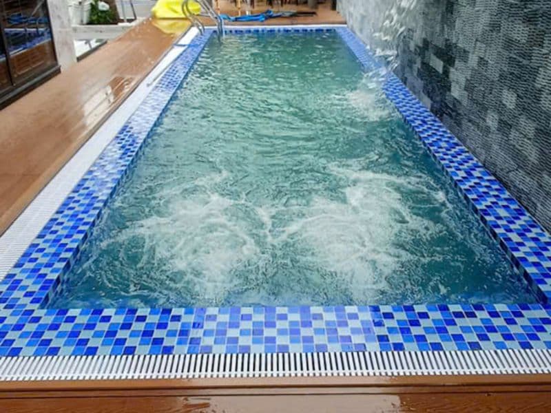 Hafuco bàn giao công trình thi công bể bơi tại xã Thác Bà, Lào Cai