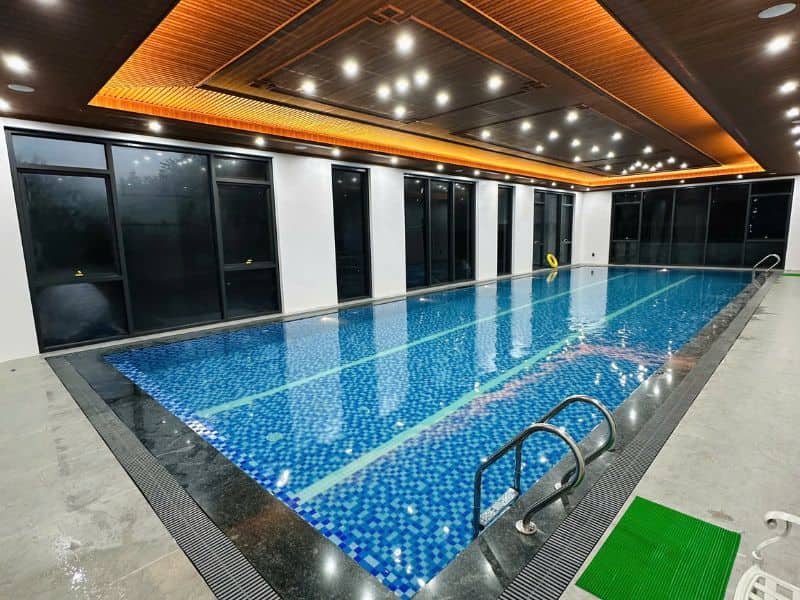 Hafuco bàn giao công trình thi công bể bơi tại khách sạn Yên Biên Luxury, Hà Giang