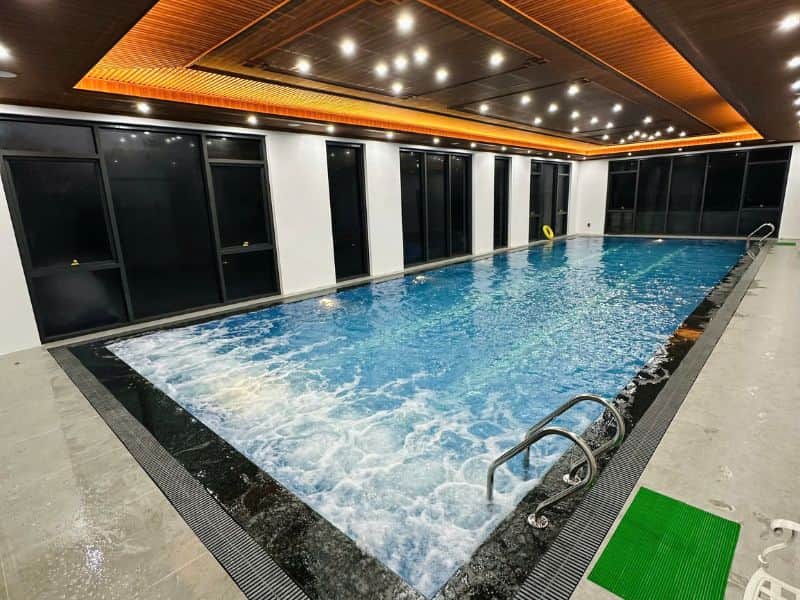 Hafuco bàn giao công trình thi công bể bơi tại khách sạn Yên Biên Luxury, Hà Giang