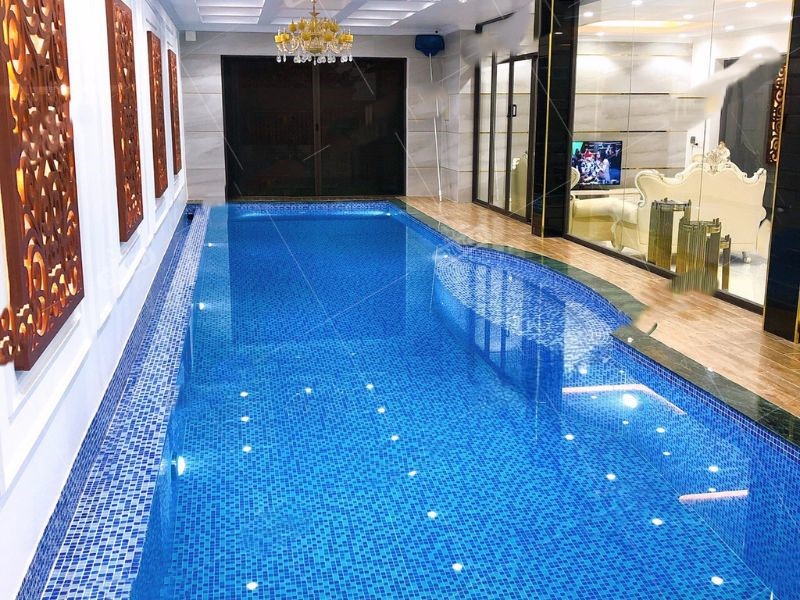 Hafuco bàn giao công trình thi công bể bơi tại Phường Hòa Xuân, Đà Nẵng