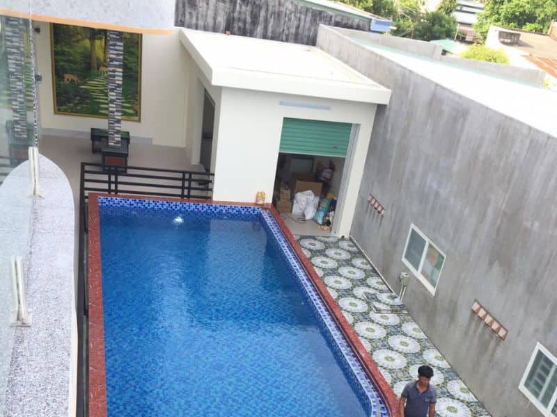 Hafuco bàn giao công trình thi công bể bơi tại xã Thành Vinh, Thanh Hóa