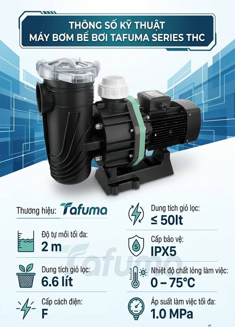 Bơm bể bơi Tafuma Series THC