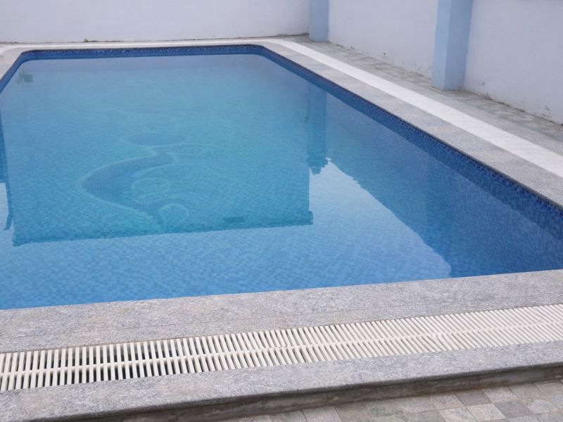 Hafuco bàn giao công trình thi công bể bơi cho anh Thắng tại Sơn La