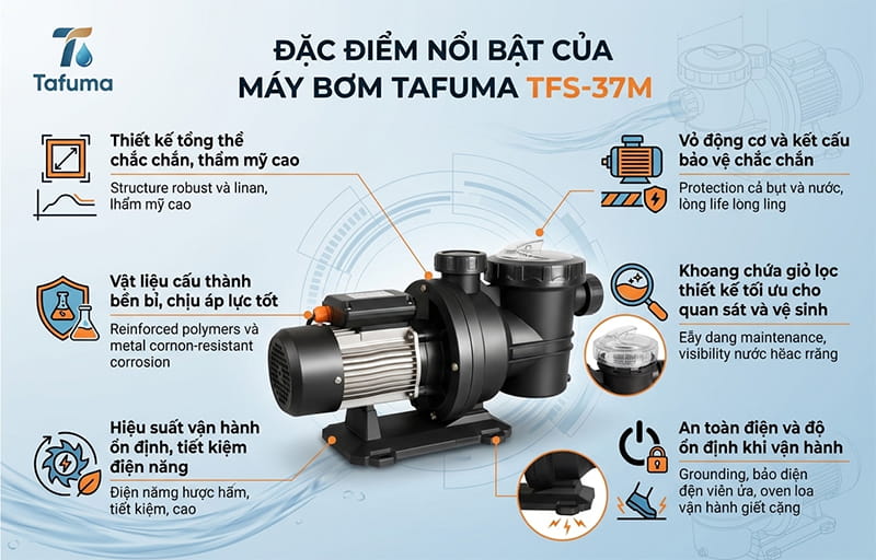 Máy bơm Tafuma TFS-37M