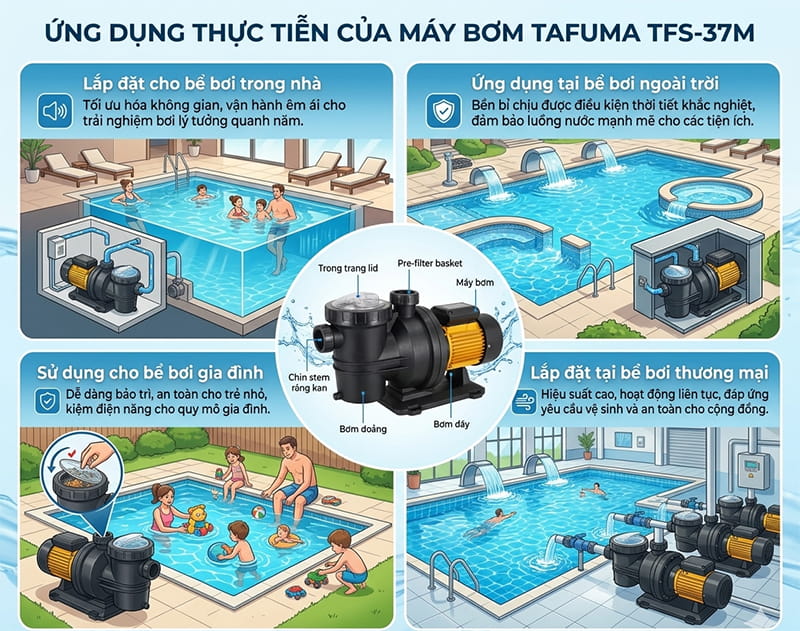 Máy bơm Tafuma TFS-37M