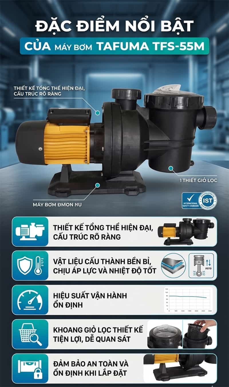 Máy bơm Tafuma TFS-55M