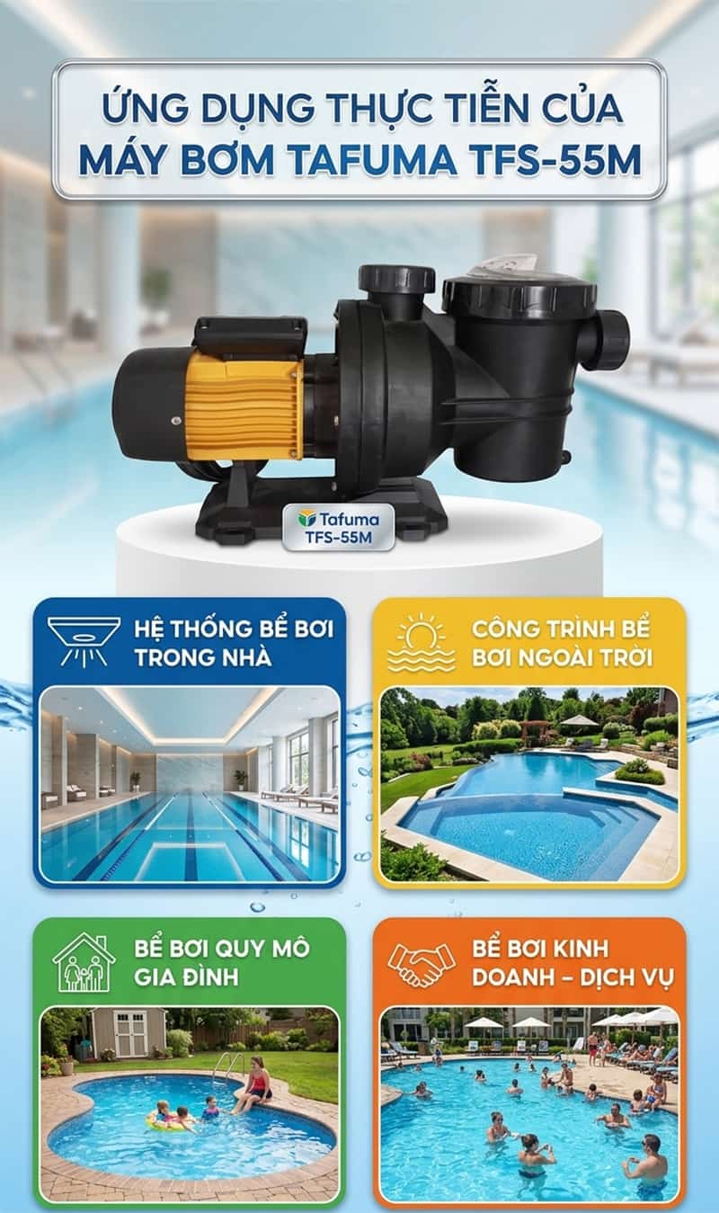 Máy bơm Tafuma TFS-55M