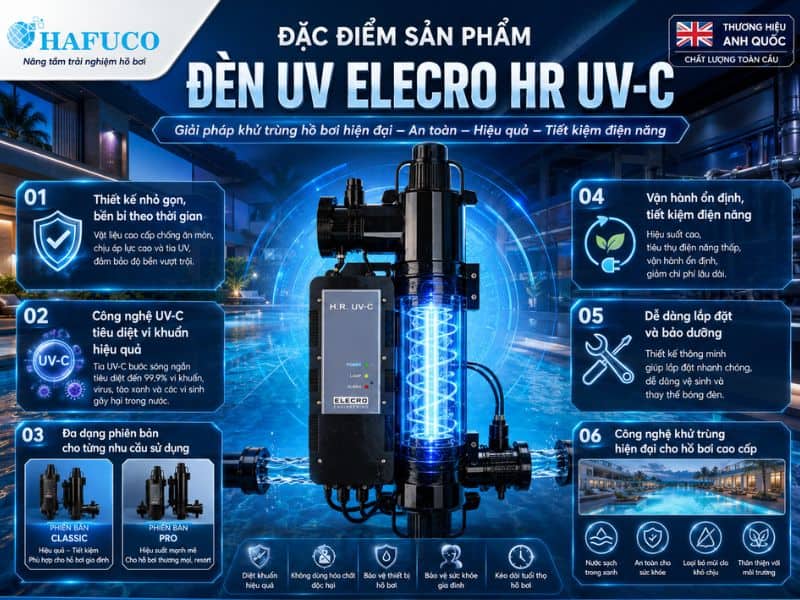 Đèn UV Elecro HR UV-C