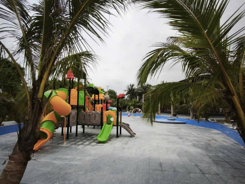 Hafuco bàn giao công trình thi công bể bơi vui chơi tại Cửa Việt, Quảng Trị