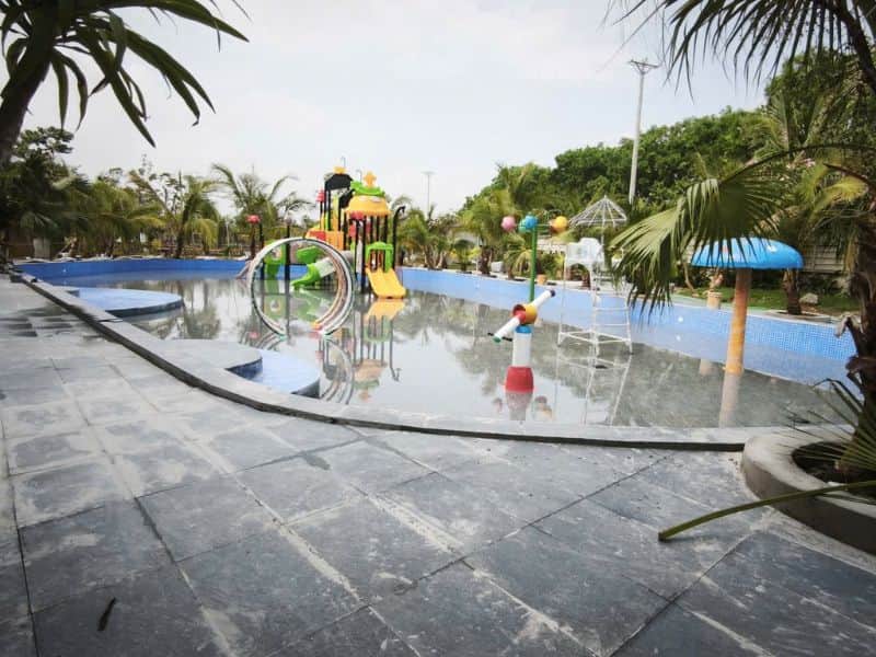 Hafuco bàn giao công trình thi công bể bơi vui chơi tại Cửa Việt, Quảng Trị